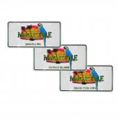 Margaritaville License Plate