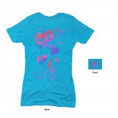 Ladies "Margarita Heart" T-Shirt