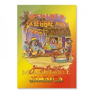 Get Ya Lost in Reggae Mailable Magnet