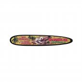 No Shirt, No Shoes, No Problem Margaritaville Surf Board Plaque