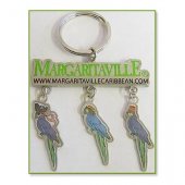 3 Parrot Keychain